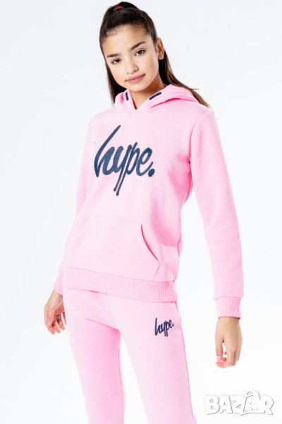 Комплект в розово за момичета Hype, снимка 1
