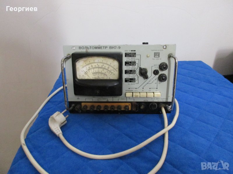 Лампов волт-ом  метър  ВК7-9, снимка 1