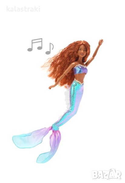 Пееща кукла Ариел от новия игрален филм, снимка 1