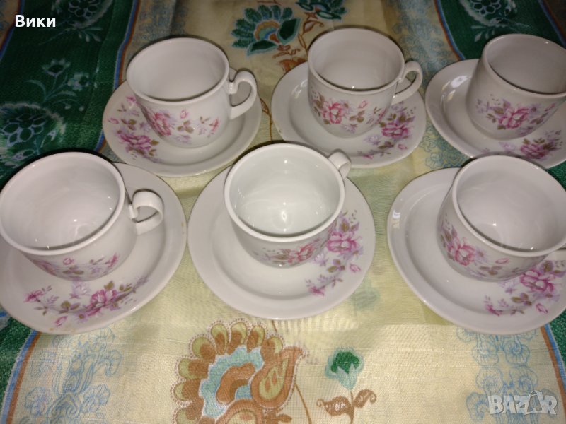 Сервиз за кафе European  Izida porcelain Изида , снимка 1