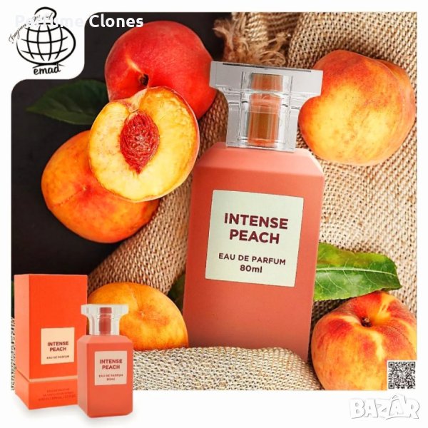 Дамски Парфюм Intense Peach 80ml Eau De Parfum by Fragrance World, снимка 1