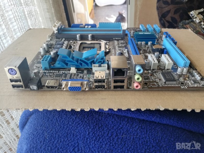 Дънна платка Asus P7H55-M Socket LGA1156, снимка 1