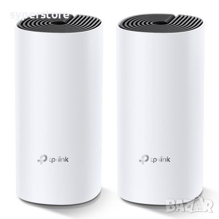 Удължител на интернет обхват TP-Link Deco M4 AC1200 2-pack Mesh Wi-Fi система за дома и офиса, снимка 1