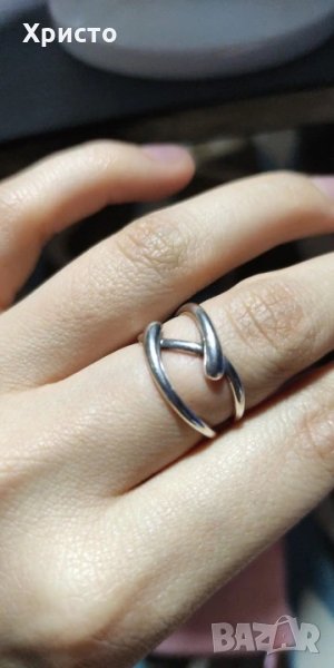 Сребърен пръстен за жени - 925, снимка 1