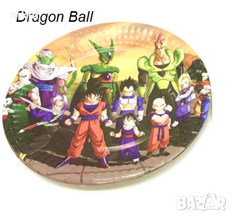 Dragon Ball драгон бол  10 бр парти чинии чинийки, снимка 1
