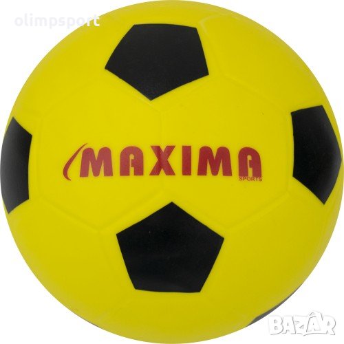 Лека детска топка с дизайн на класическа футболна топка. Подходяща за колективни игри в детски гради, снимка 1