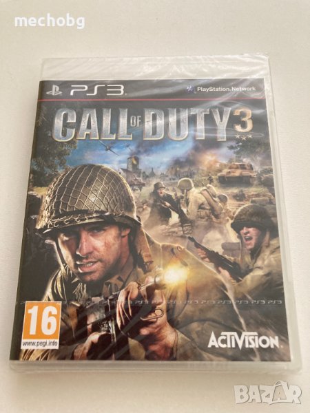 Call of Duty 3 за PS3 - Нова запечатана, снимка 1