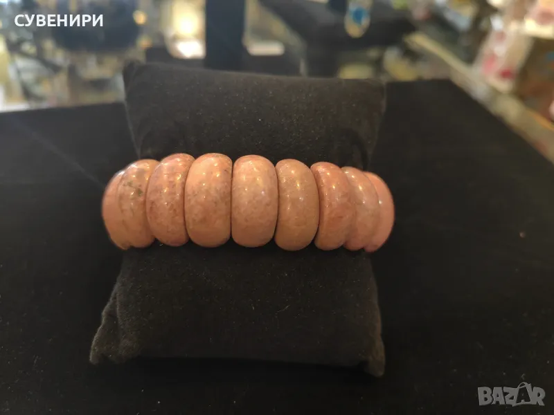 Гривна от Родонит , снимка 1