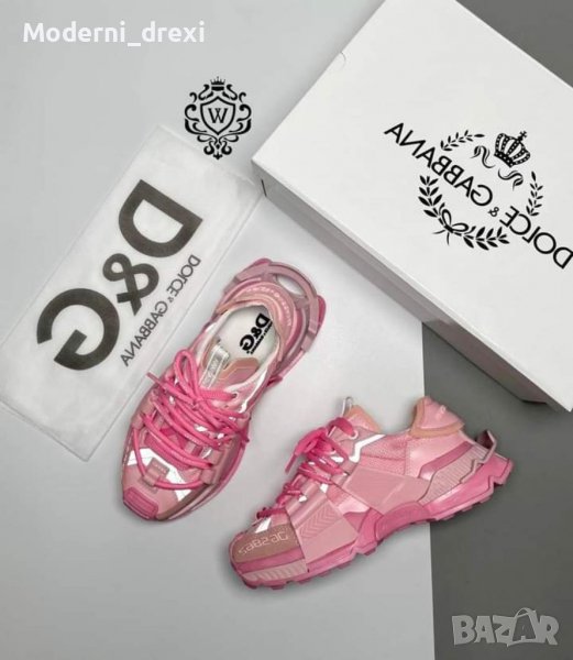 D&G  естествена кожа дамски маратонки , снимка 1