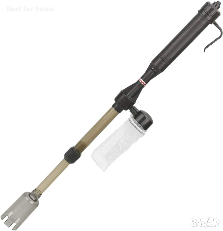 Amtra Handy Електрическа сифон-прахосмукачка за аквариум – 2-в-1 за почистване и смяна на вода, снимка 1