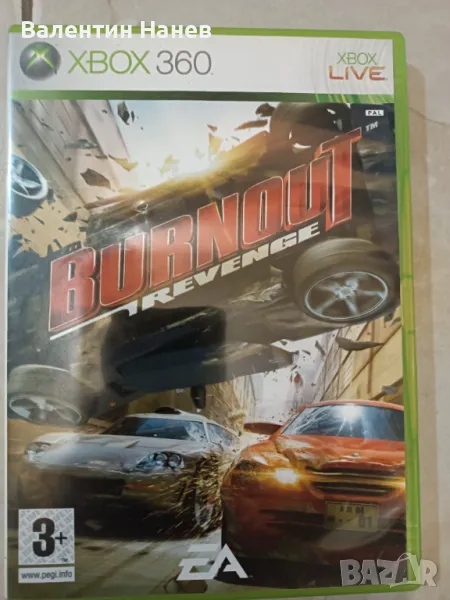 Burnout Xbox 360, снимка 1