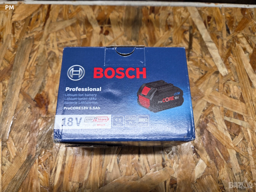 Акумулаторна батерия Bosch proCORE 18V 5.5Ah Original Нова! Гаранция!, снимка 1