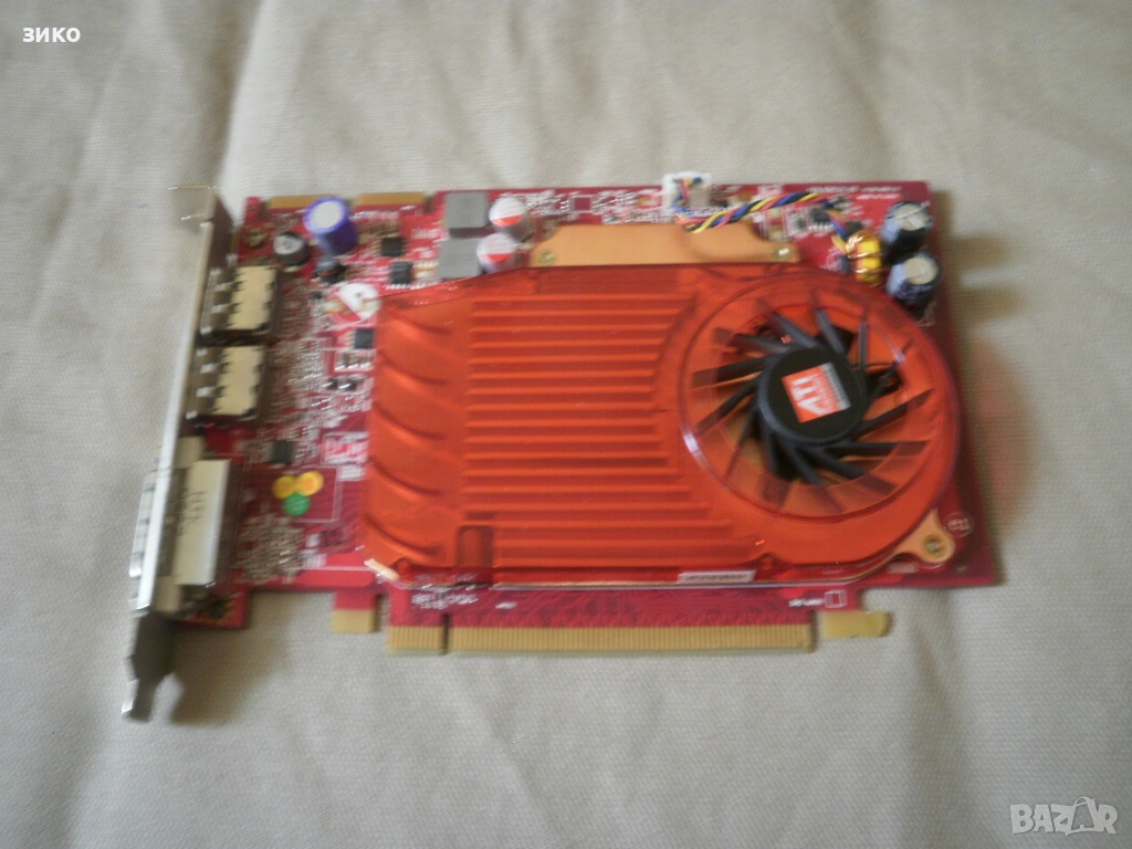 видео карта ATI Radeon HD3650 VC, снимка 1
