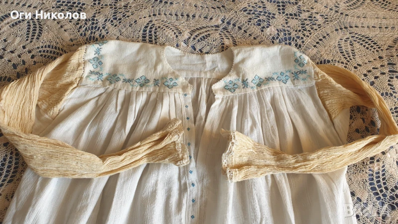 Автентична къса риза от народна носия, снимка 1