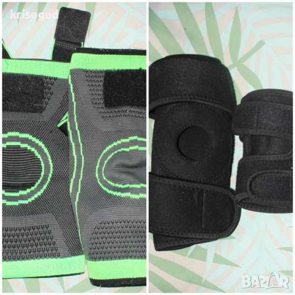 Четири броя наколенки за СПОРТ. Колоездене, фитнес, футбол, волейбол, снимка 1