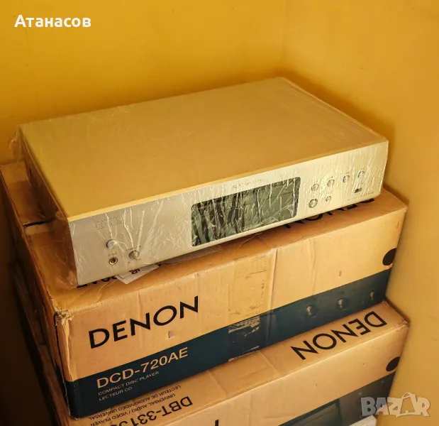 Denon DCD 720 AЕ с дистанционно CD плейър USB вход, снимка 1