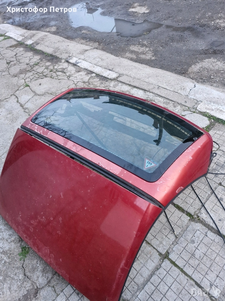 твърд покрив за peugeot 206cc , снимка 1