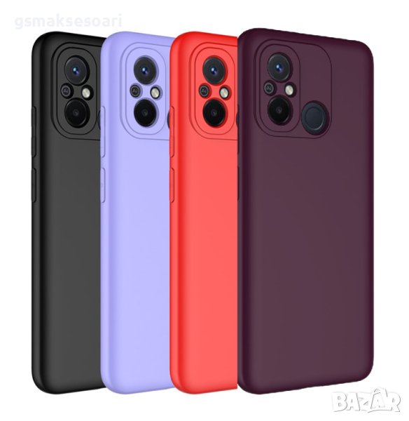 Xiaomi Redmi 12C - Силиконов Кейс Гръб с Велур, снимка 1