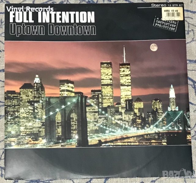 Full Intention – Uptown Downtown ,Vinyl 12", 33 ⅓ RPM, Stereo, снимка 1