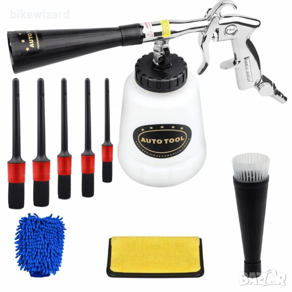 SWAWIS Пистолет за почистване с високо налягане + накрайници , снимка 1