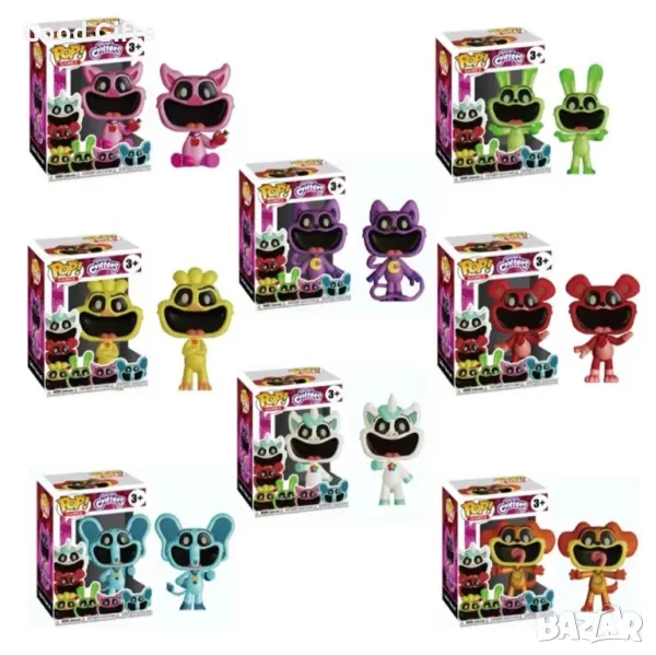 Funko POP Фигурки CatNap Smilling Critters cat nap Фигурка Катнап, снимка 1