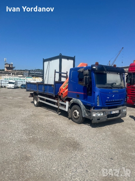 Iveco Eurocargo Самосвал с кран, снимка 1