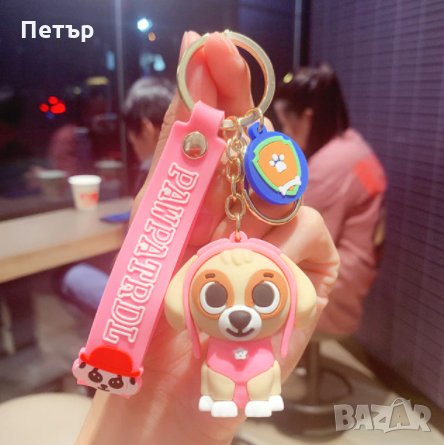 Пес Патрул Ключодържатели, Чейс, Маршал, Скай, Роки, Paw Patrol, снимка 1
