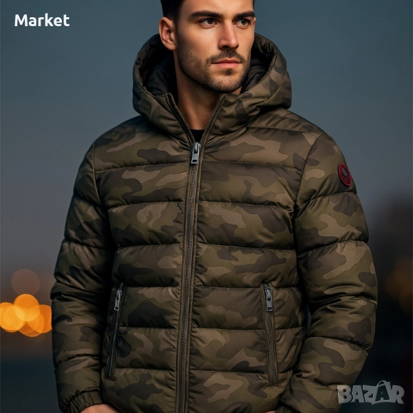 Топло капитонирано яке – практично, стилно и удобно всеки ден. BENETHON, снимка 1