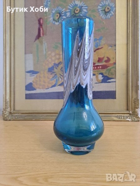 Кристална немска ваза , снимка 1
