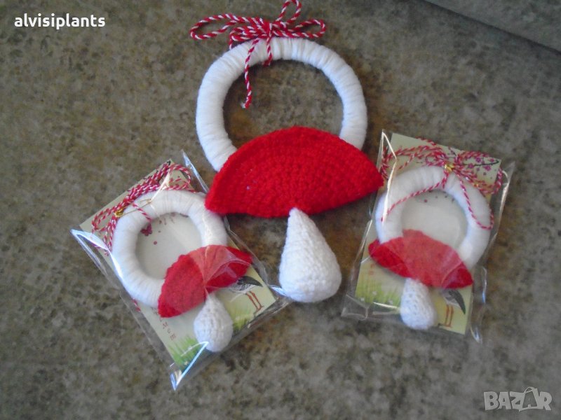 Мартенички "Биберон" големи за украса и малки персонални, снимка 1