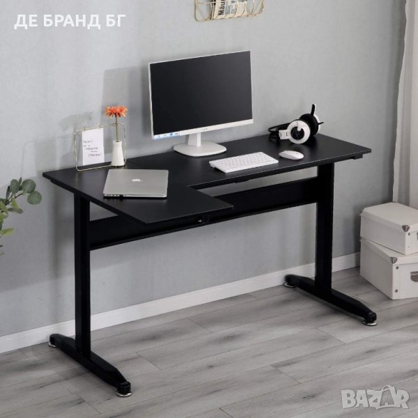 Офис / ученическо / геймърско бюро L012-XTD-SC02-BK, снимка 1
