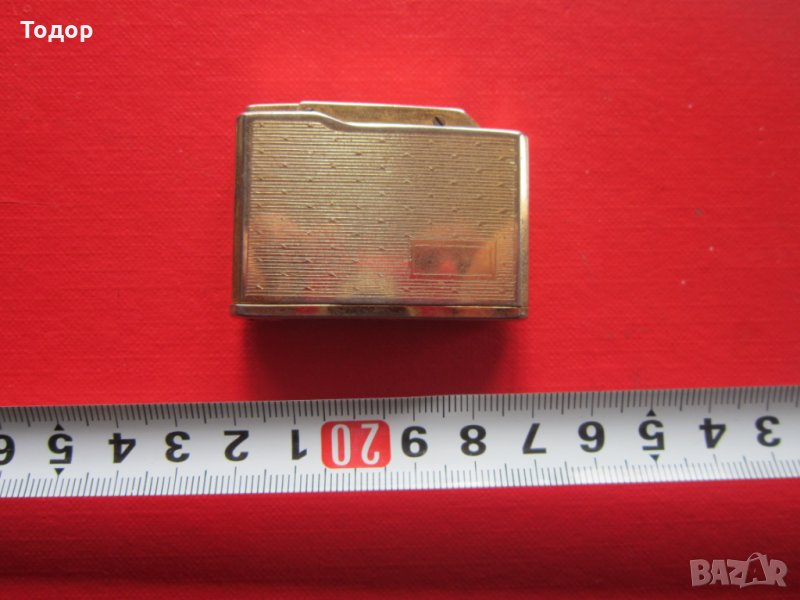 Страхотна позлатена запалка Мартин 9 , снимка 1