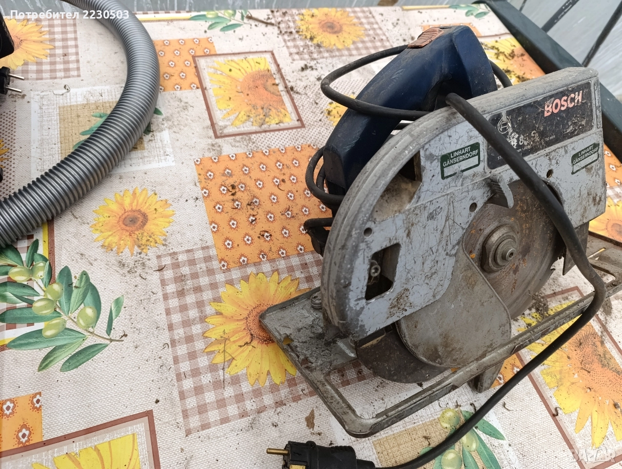 Ръчен циркуляр Bosch GKS 85 S, снимка 1