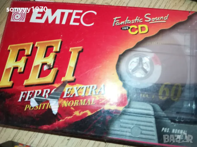 NEW TAPE TDK SONY EMTEC RAKS MAXELL-15ЛВ ЗА 1БР 1401251545, снимка 14 - Аудио касети - 48678899