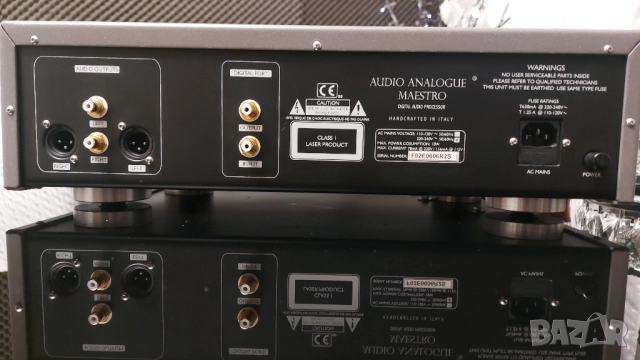 Audio Analogue Maestro CD Player/DAC, снимка 11 - Аудиосистеми - 52619576
