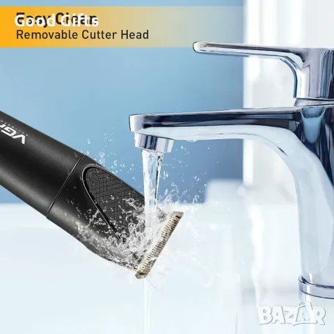 Машинка за подстригване VGR V-090 – Безжична, с T-образно острие и USB-C зареждане, снимка 5 - Машинки за подстригване - 50390531