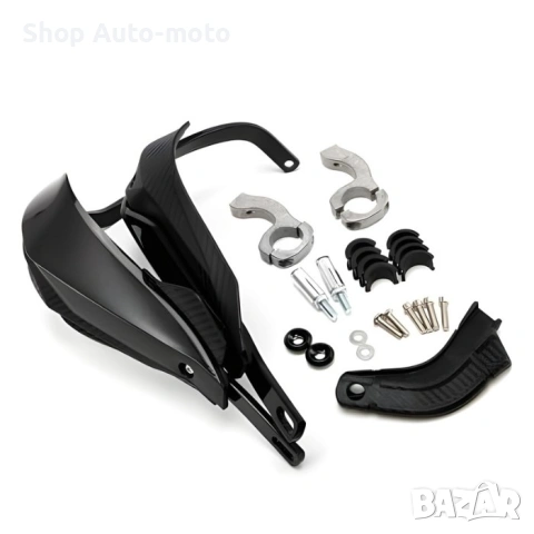 Предпазители за ръце Automat-мото грипове, Карбон, 2бр/к-т, снимка 2 - Аксесоари и консумативи - 53967134