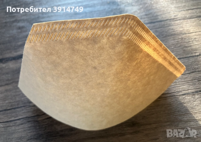 Филтър /филтри за кафе #4; неизбелвани, необработвани с химикали; много здрава натурална хартия!, снимка 4 - Аксесоари за кухня - 51645197