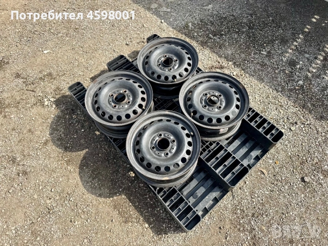 4бр.Оригинални железни джанти 14цола 4x114.3 за Mitsubishi Colt,Lancer, снимка 3 - Гуми и джанти - 53874995