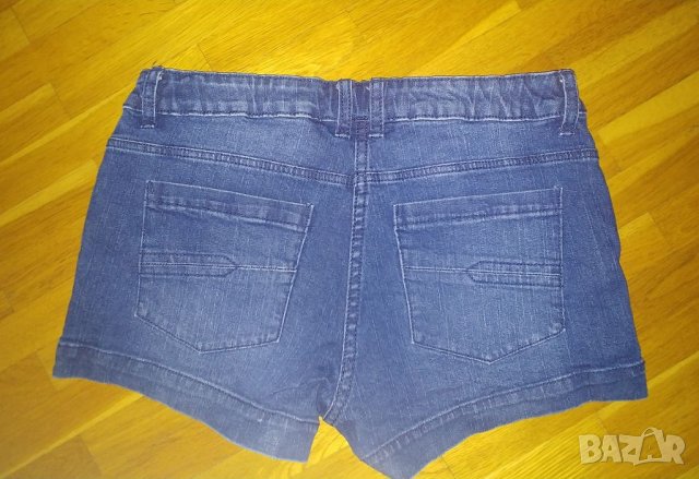 Къси дънкови панталонки, за р.164, снимка 3 - Детски къси панталони - 40047758