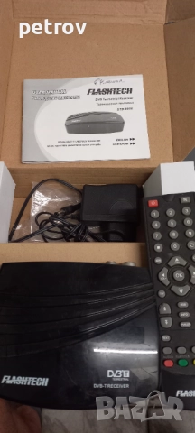 Цифров декодер,Приемник FLASHTECH STB-9000 за ефирна цифрова телевизия, снимка 3 - Приемници и антени - 52273957