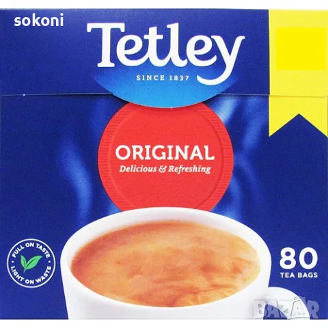 Tetley / Тeтли Черен Чай 80пак 