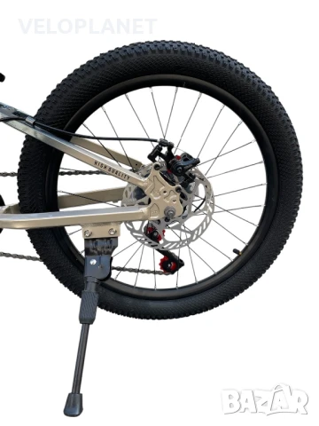 Детски алуминиев велосипед MEGA SPEED 20 цола, снимка 5 - Велосипеди - 50553704