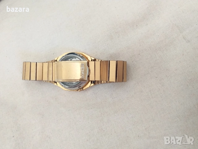 Позлатен Сейко 21 камъка, снимка 5 - Мъжки - 51525058