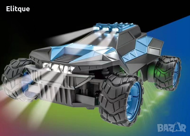 Високоскоростен джип с дистанционно управление – Светлина и дрифт във всяка игра, снимка 2 - Коли, камиони, мотори, писти - 52672661