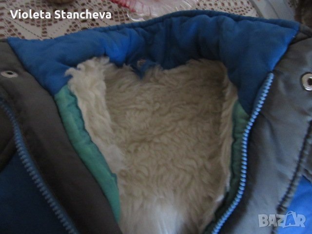 ТОПЛО ДЕТСКО СИНЬО ЯКЕ , снимка 5 - Детски якета и елеци - 34923803
