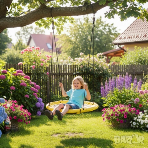 Градинска люлка - Щъркелово гнездо - модерен дизайн и издръжлива конструкция, снимка 3 - Други - 53890858