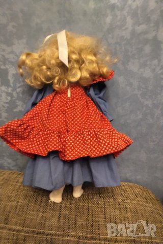 Порцеланова кукла стара ръчна изработка , снимка 6 - Колекции - 34145877