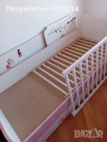 Детско трансформиращо легло , снимка 5 - Бебешки легла и матраци - 50914480