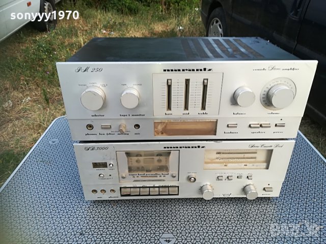 █▬█ 0 ▀█▀ marantz deck+marantz amplifier-за части 1508211015, снимка 2 - Ресийвъри, усилватели, смесителни пултове - 33819522